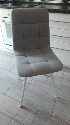 Стул на металлокаркасе Чилли черный / зеленый фото покупателя 808