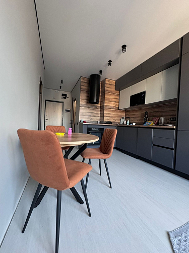 Стул на металлокаркасе Ральф синий / черный фото покупателя 1