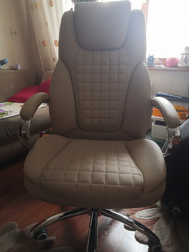 Компьютерное кресло Herd темно-бежевое фото покупателя 12