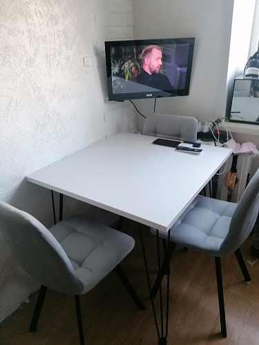 Стул Чилли 2 темно-серый  / черный фото покупателя 787