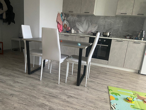 Стол раскладной Лота Лофт 120 25 мм юта / черный матовый фото покупателя 271