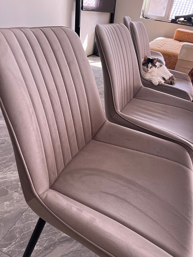 Комплект стульев Седа К 2 шт латте / черный фото покупателя 280