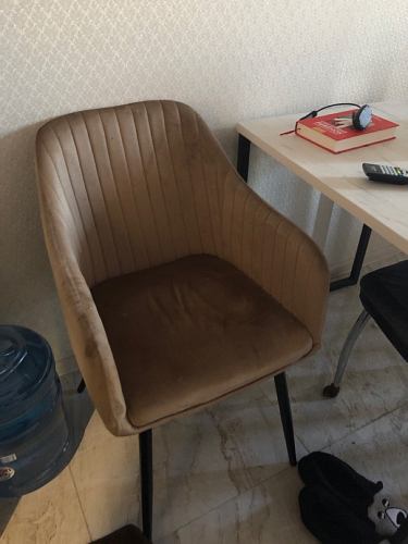 Стул на металлокаркасе Slam champagne фото покупателя 9