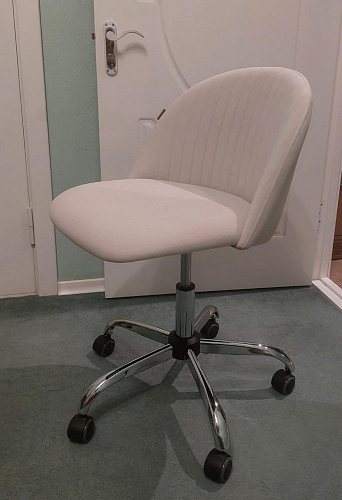 Компьютерное кресло Melody молочное фото покупателя 84