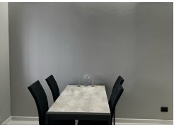 Стол Центавр дуб галифакс / черный матовый фото покупателя 16