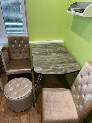 Стул Amelia white / fabric cream фото покупателя 3