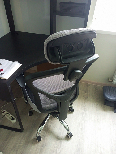 Компьютерное кресло Lody 1 серое / черное фото покупателя 12