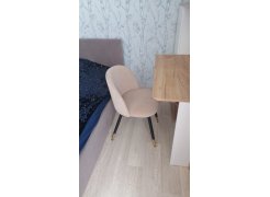 Стул на металлокаркасе Gabi blue / black фото покупателя 57