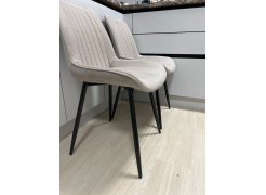 Стул на металлокаркасе Вейв П темно-серый / черный фото покупателя 280