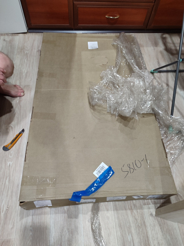 Стол Центавр бетон / графит фото покупателя 62