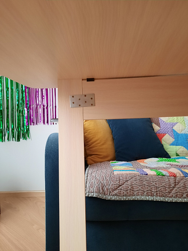 Стол обеденный раздвижной СтК7 дуб молочный фото покупателя 77