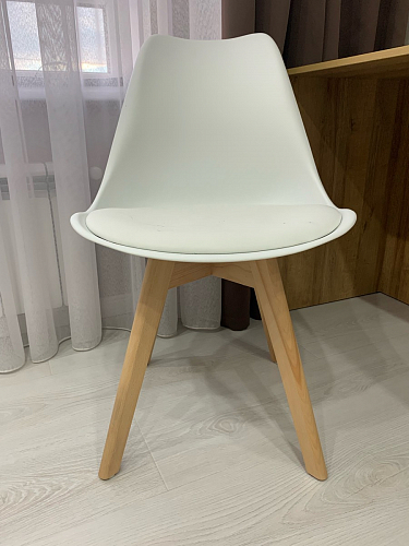 Деревянный стул Bonuss black / black фото покупателя 175