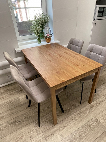 Комплект стульев Чилли 4 шт темно-серый / черный фото покупателя 378