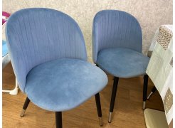 Стул на металлокаркасе Gabi 1 gray / black фото покупателя 157