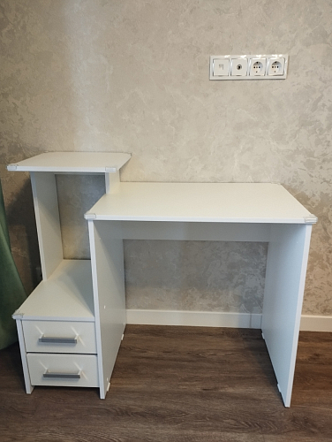 Компьютерный стол Джаз-24 левый дуб сонома фото покупателя 104