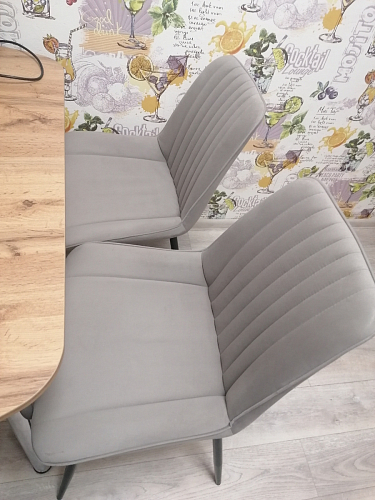 Комплект стульев Седа К 4 шт латте / черный фото покупателя 52