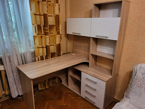 Компьютерный стол КСТ-14П белый правый  - Уцененный экземпляр фото покупателя 6