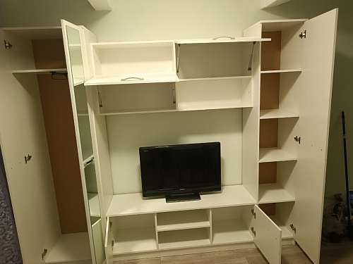 Готовая гостиная Бертелена белое дерево / белое дерево фото покупателя 24