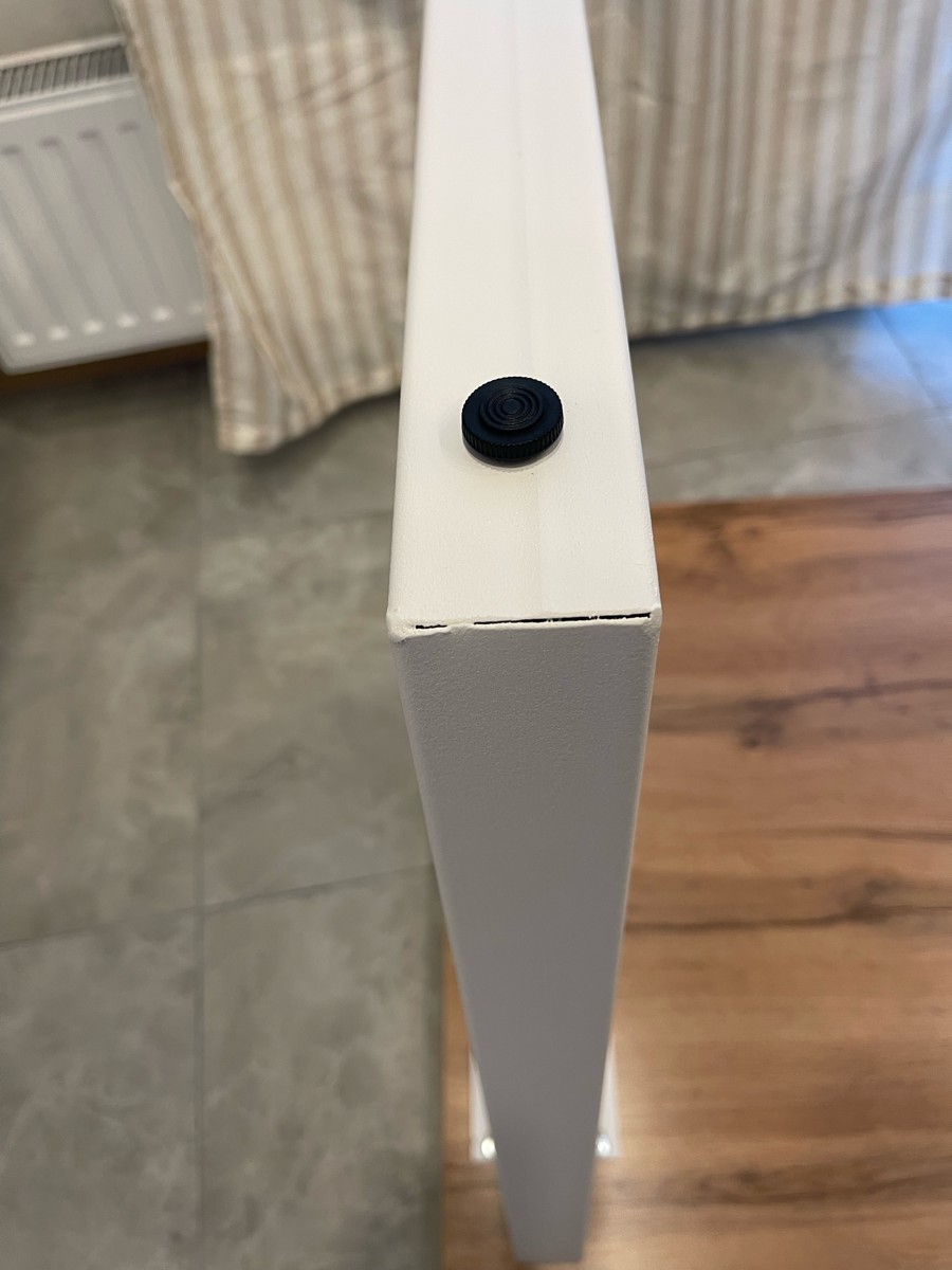 Стол Лота Лофт 120 32 мм бетон / черный матовый фото покупателя 614