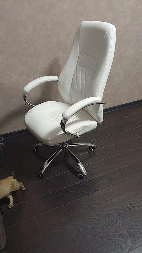 Компьютерное кресло Aragon белое фото покупателя 14