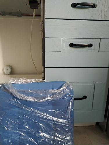 Стул на металлокаркасе Чилли синий / белый фото покупателя 229