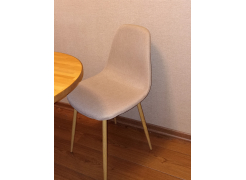 Стул на металлокаркасе Lilu темно-бежевый / белый фото покупателя 31