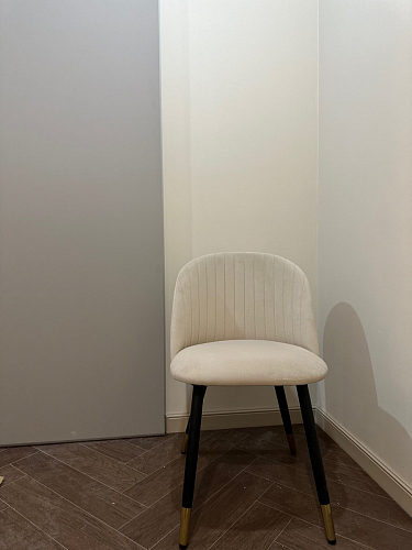 Стул на металлокаркасе Gabi gray / black фото покупателя 640