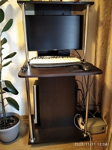 Компьютерный стол КСТ-12 венге фото покупателя 21