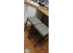 Барный стул Лофт кожзам d1 / черный матовый фото покупателя 61