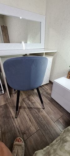 Стул на металлокаркасе Gabi latte / gold / black фото покупателя 929