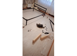 Односпальная кровать Фади 80х200 черная фото покупателя 803