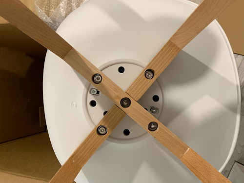 Деревянный стул Bonuss light gray / wood фото покупателя 19