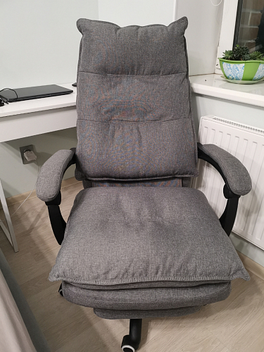 Компьютерное кресло Rapid голубое фото покупателя 162