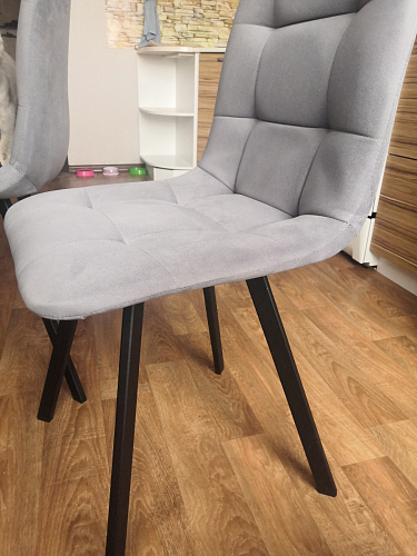 Комплект стульев Чилли 2 шт бежевый / черный фото покупателя 463