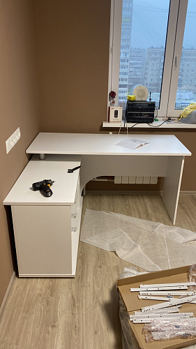 Компьютерный стол КСТ-109П правый венге фото покупателя 54