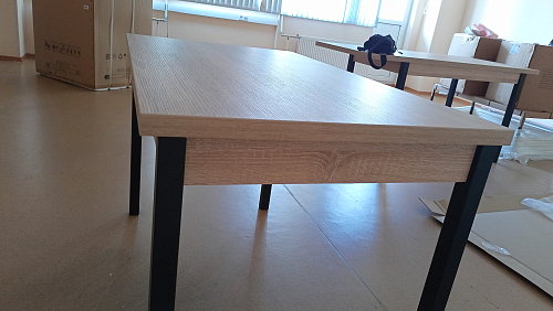 Стол Оригон файерстоун / черный матовый фото покупателя 55