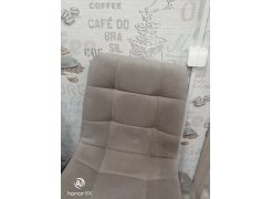 Стул на металлокаркасе Чилли синяя ткань / белый фото покупателя 317