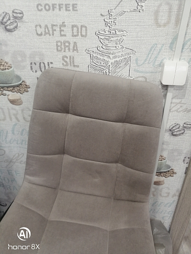 Стул на металлокаркасе Чилли зеленый / белый каркас фото покупателя 317