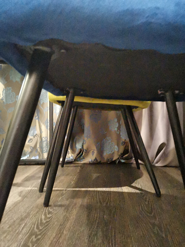 Стул на металлокаркасе Slam синий фото покупателя 27