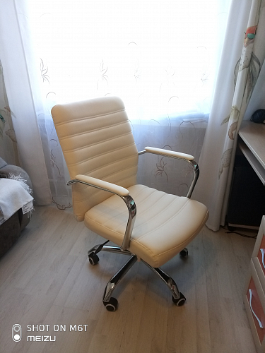 Компьютерное кресло Tongo бежевое фото покупателя 2