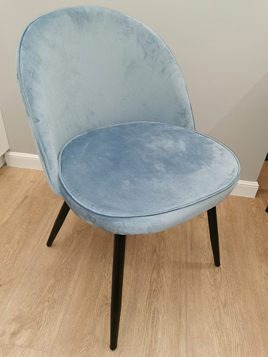 Стул на металлокаркасе Dodo blue фото покупателя 50