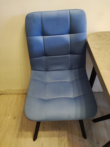 Стул Чилли 2 темно-серый  / черный фото покупателя 1192