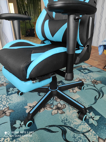 Компьютерное кресло Kano 1 light blue / black фото покупателя 223