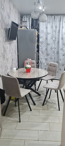 Стул на металлокаркасе Чилли синий / белый фото покупателя 1363