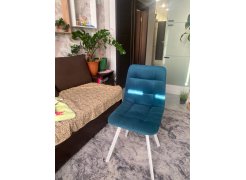 Стул на металлокаркасе Чилли черный фото покупателя 485