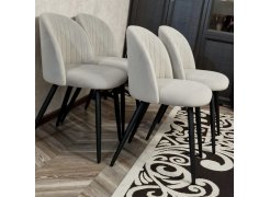 Стул на металлокаркасе Gabi blue / black фото покупателя 516