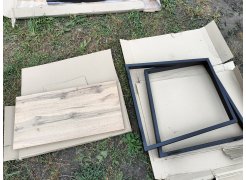 Стол Лота Лофт 140 25 мм черный матовый / бетон фото покупателя 473