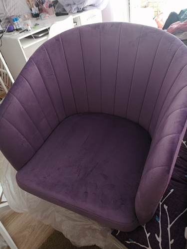 Компьютерное кресло Тибо confetti chocolate / белый фото покупателя 39