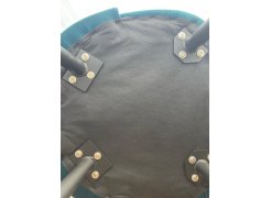 Стул на металлокаркасе Gabi blue / black фото покупателя 444