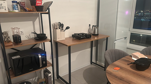 Барная стойка Дилан Лофт 120х50х90 бетон фото покупателя 183